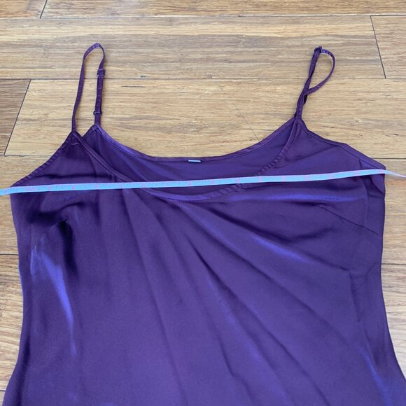 Hannah Jo 2-piece Amethyst Silk Charmeuse Cocktail Dress Womens M ~2008 - Picture 14 of 15